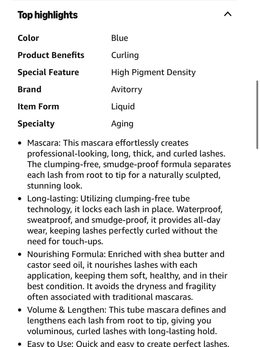 Thrive Mascara — Black in Teal Tube